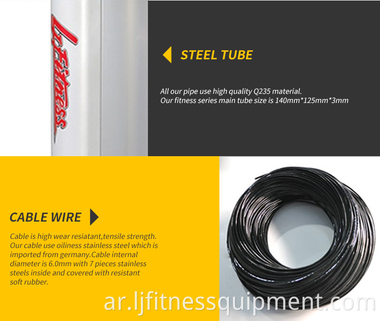 تشاينا ذات العضلة ذات الرأسين ذات العضلة ذات الرأسين الجماهيرية مجموعة صالة ألعاب رياضية LJ-5530A-5